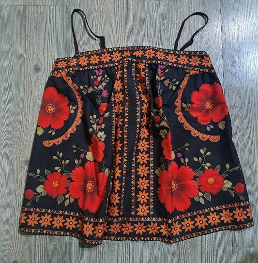 Floral spaghetti strap top