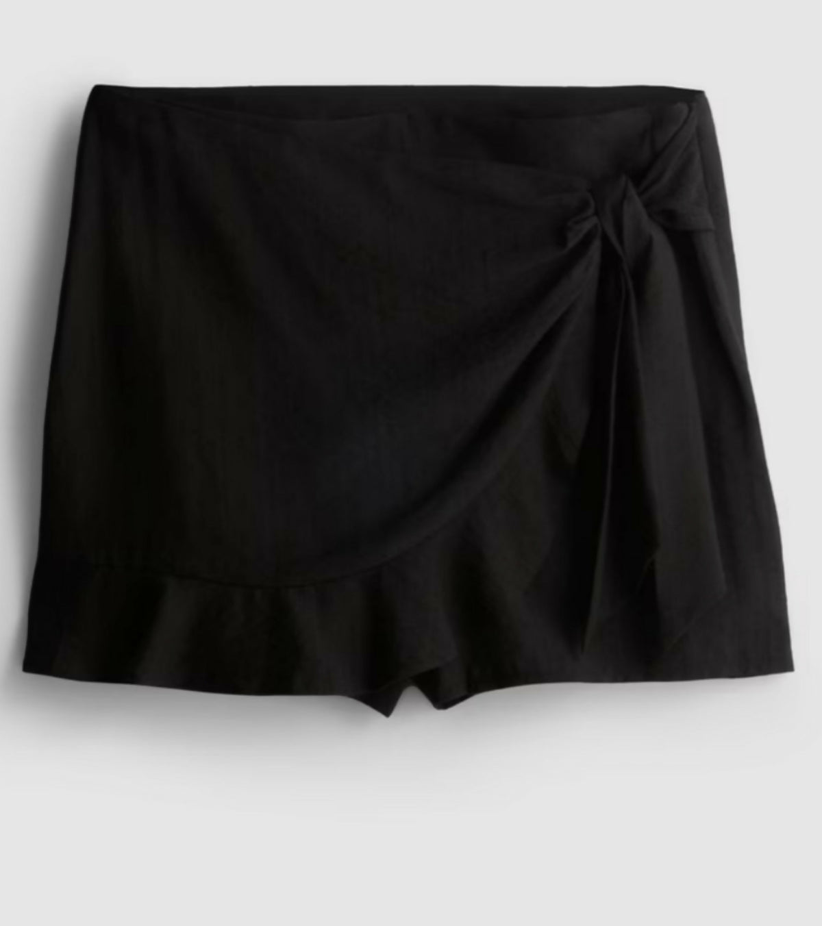 Tie Side Skort