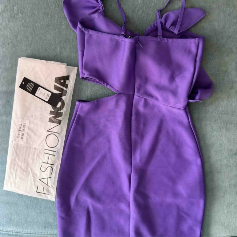 Fashionova Ruffle Me Up Midi Dress