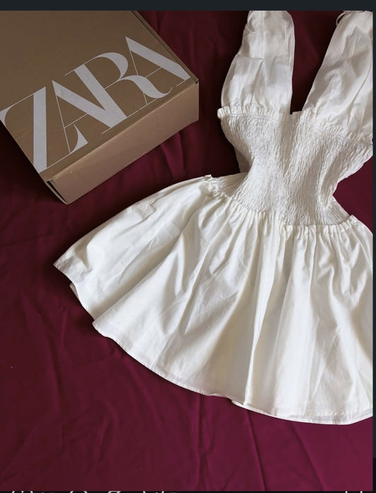 White Zara Dress