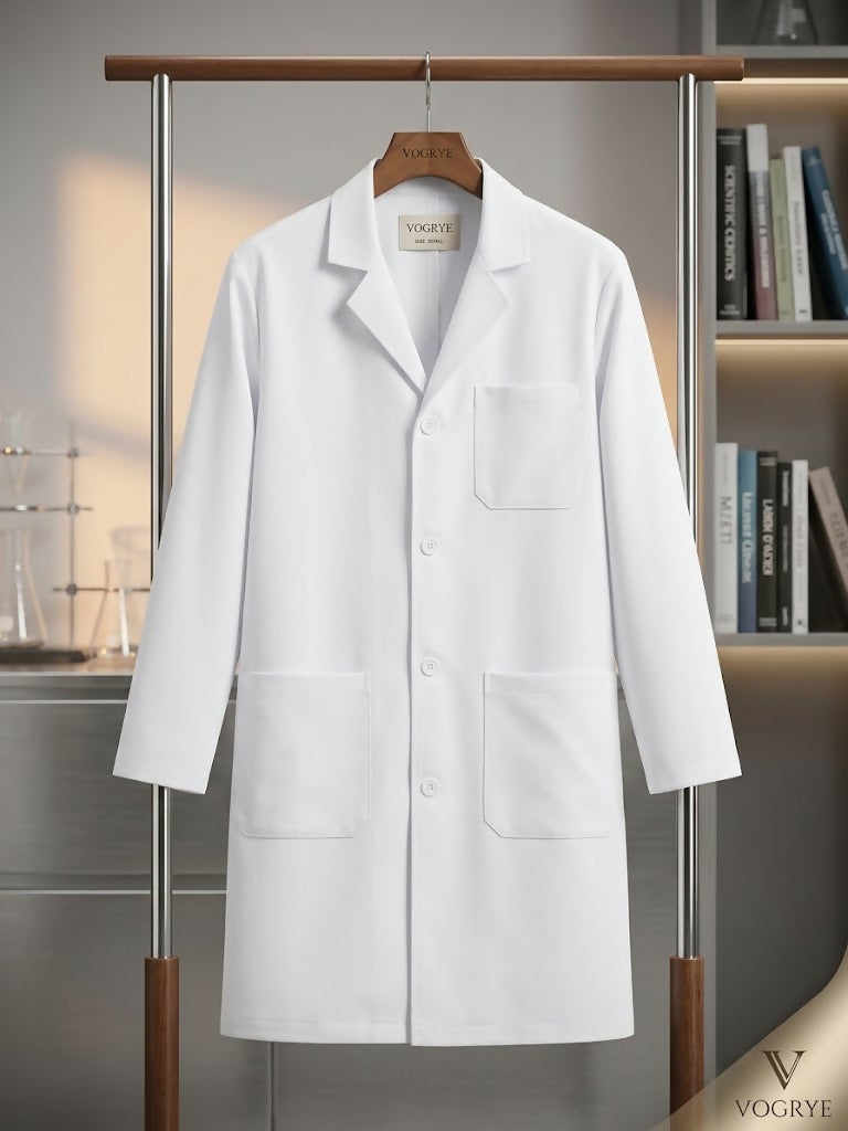 VOGRYE Professional Unisex Lab Coat