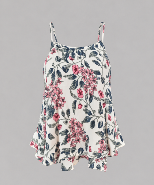 Floral camisole top