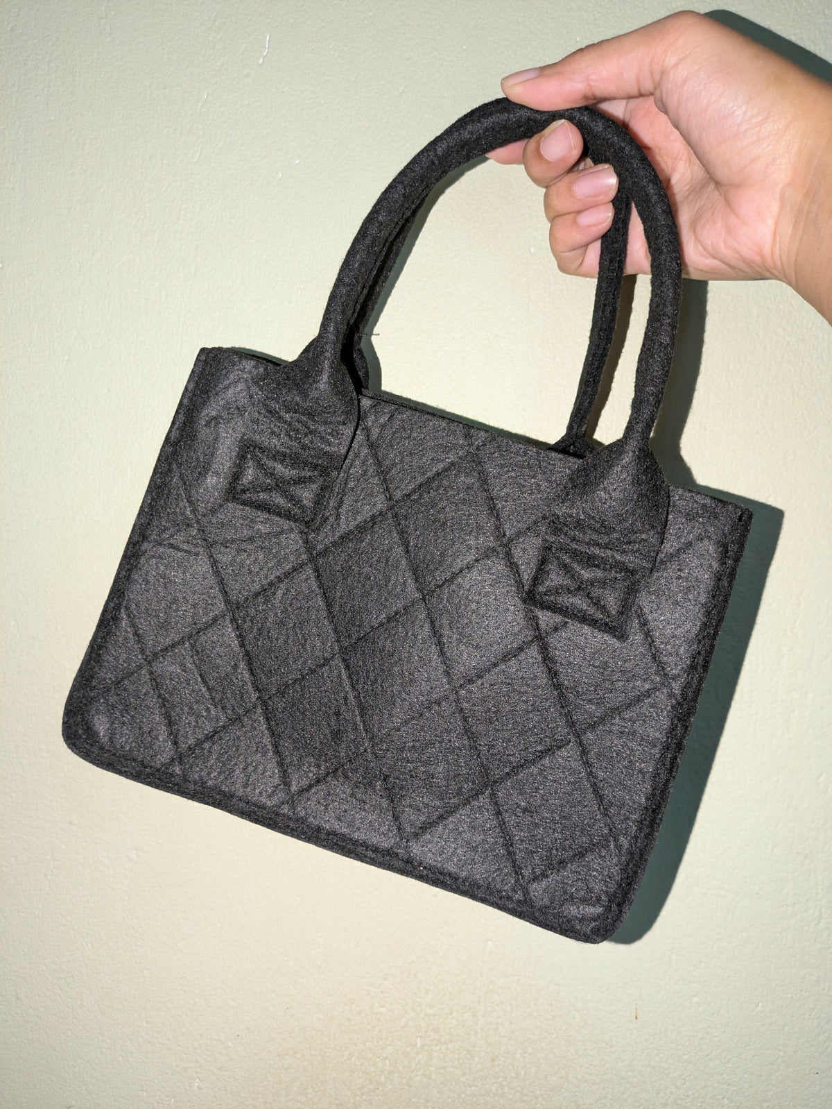 Mini Felt Hand Bag (strap included)