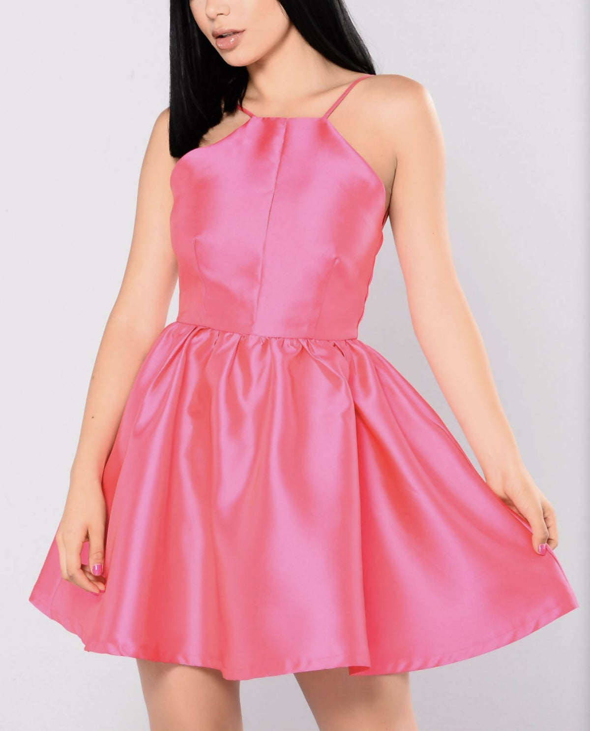 (NEW) FN Buttercup Satin Dress