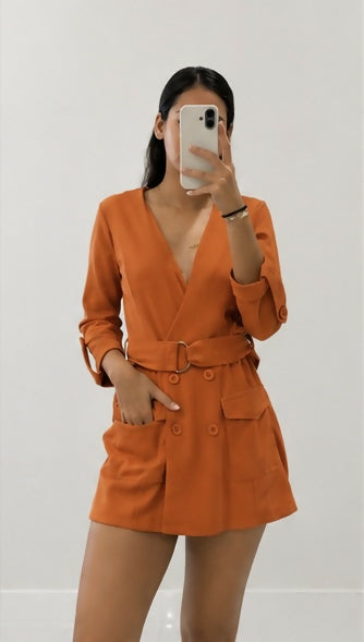 Tangerine Dream Romper 🍊