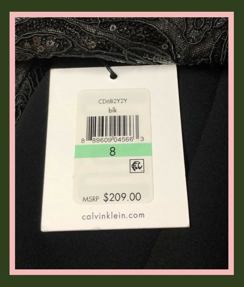 Calvin Klein Women’s Black Evening Dress