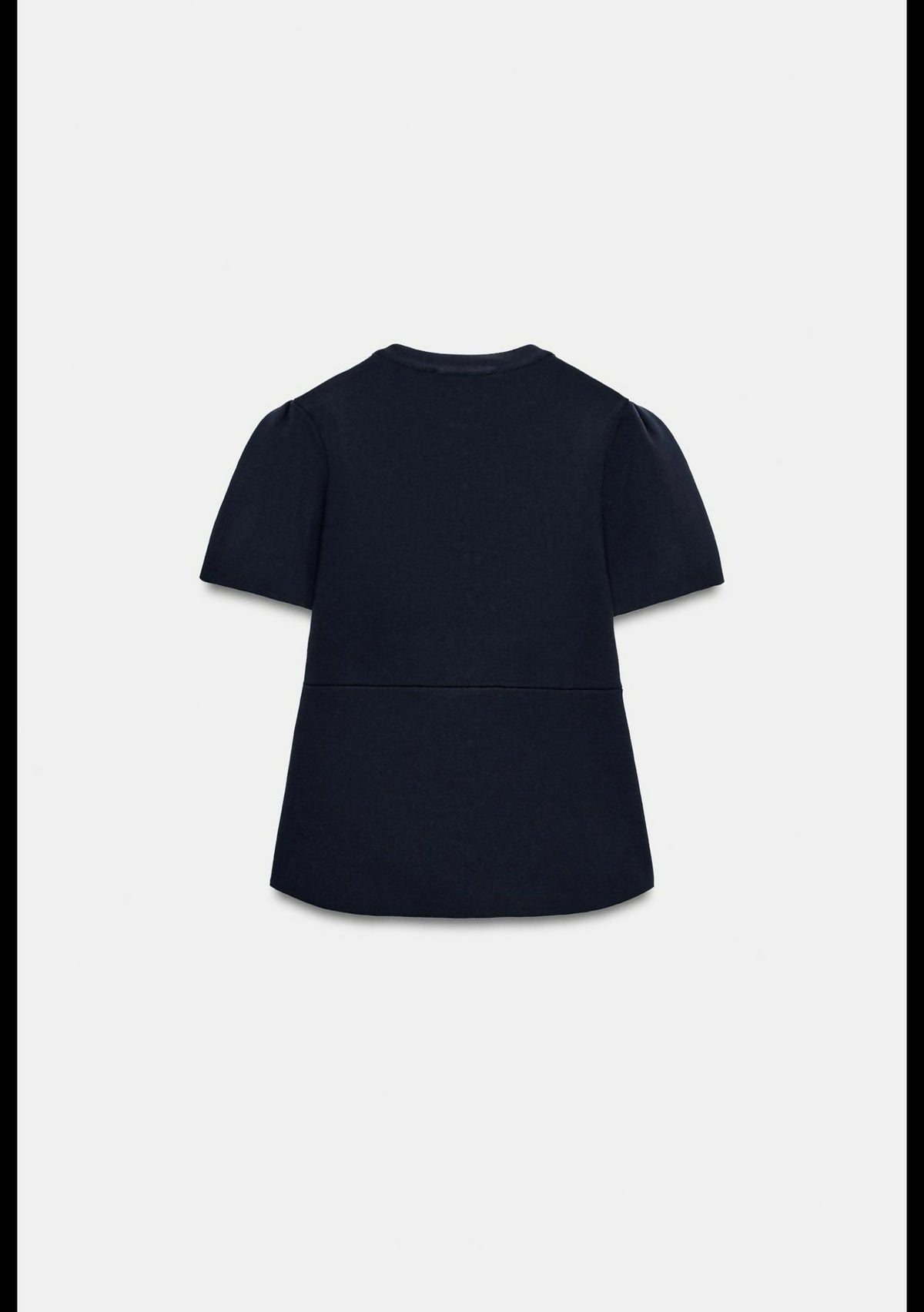 ZARA PUFF SLEEVE CARDAGIN WITH SLITS