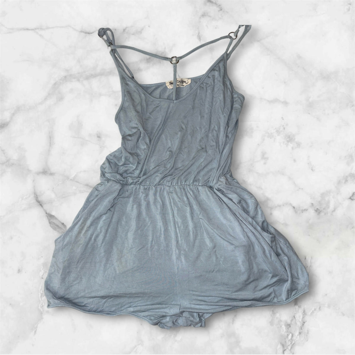 Strappy Back Cami Romper