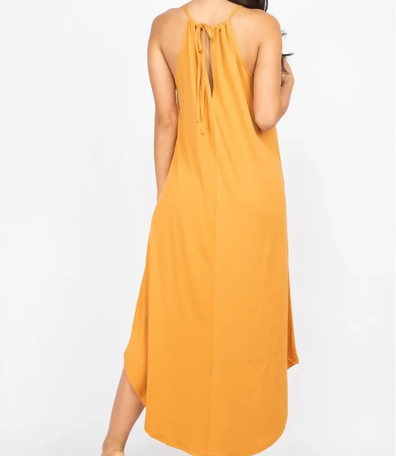 Vacation Ready Tie Back Dress