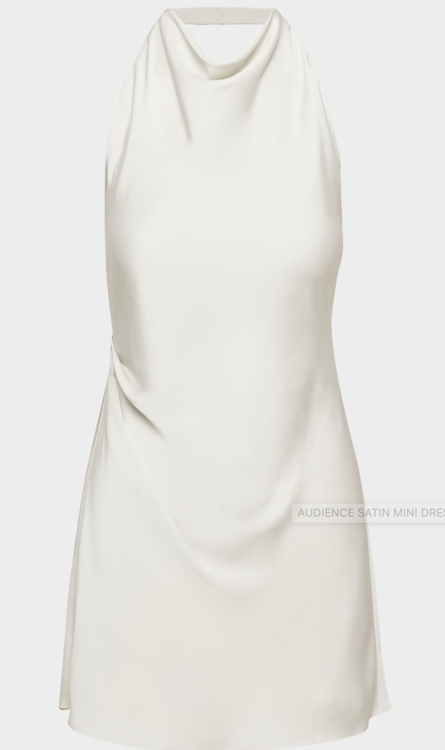Aritzia Babaton Audience Satin Mini Dress