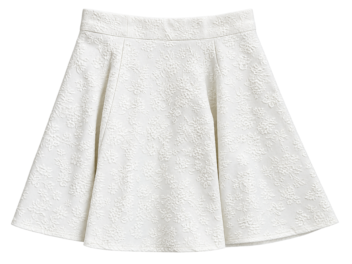 Forever 21 Cream Skirt