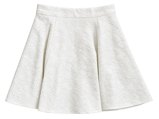 Forever 21 Cream Skirt