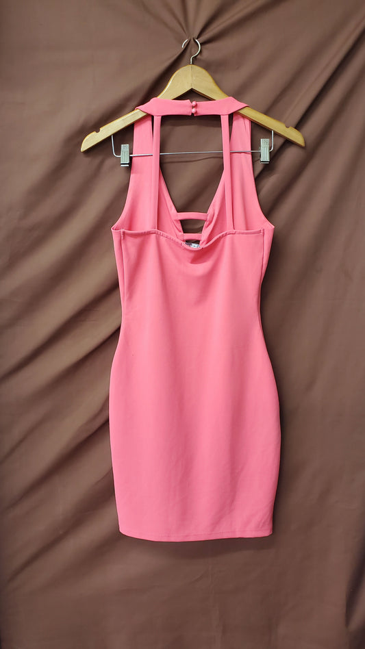 Charlotte Russe Coral Pink Cocktail Dress