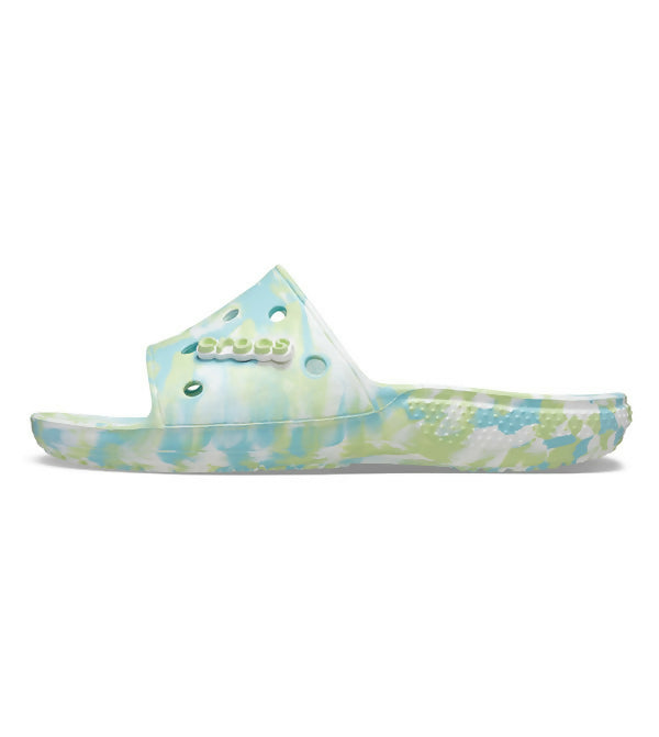 (NEW) Crocs Classic Marbled Slide