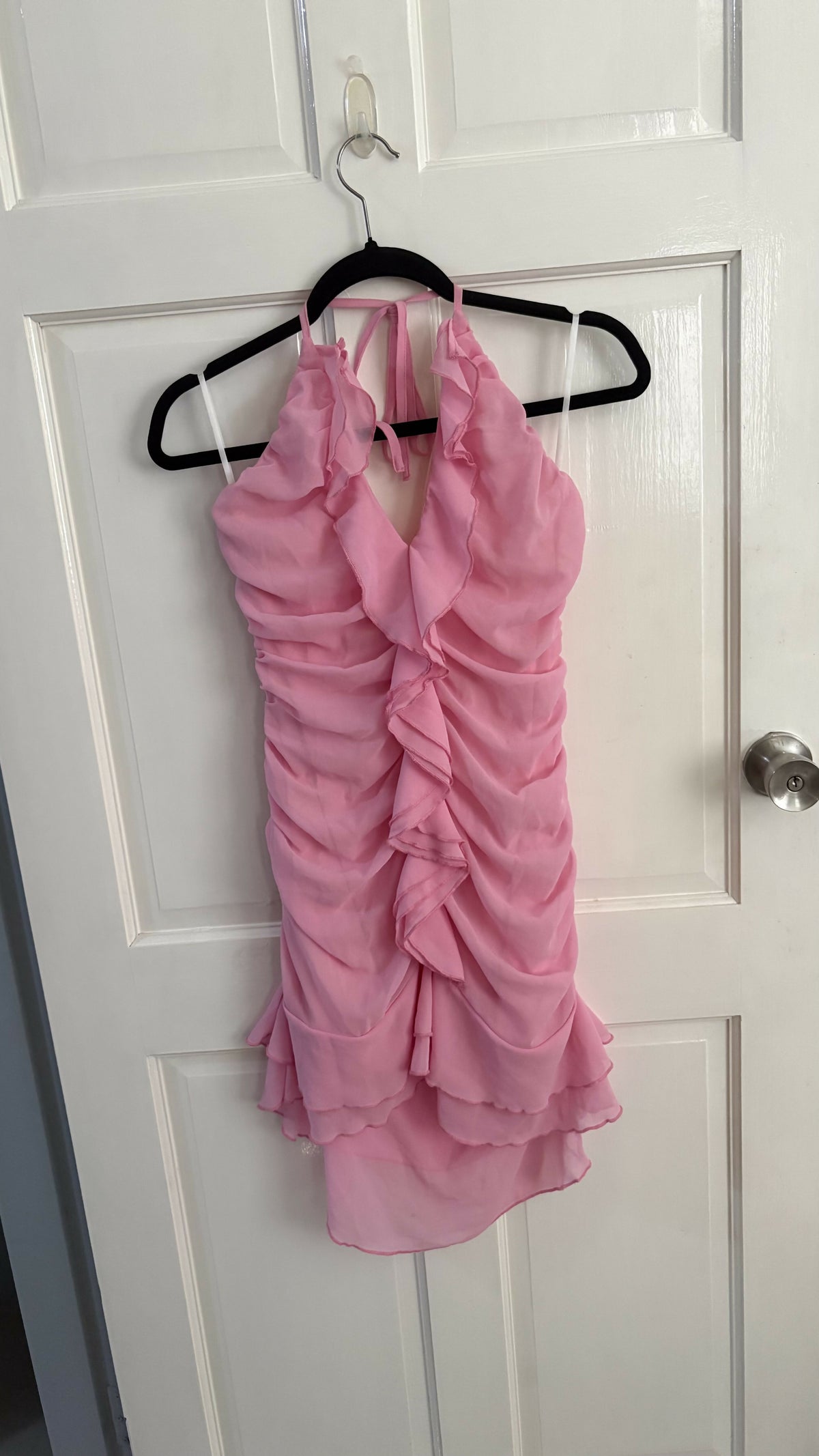 Ruffled Mini Dress
