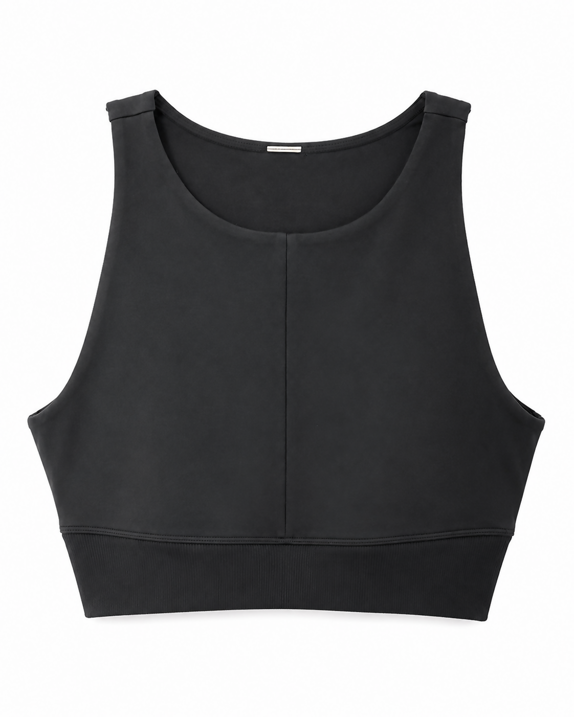 Black Activewear Crop Top