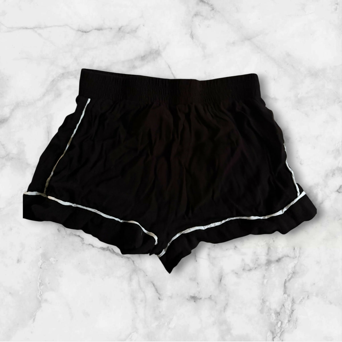 Ruffled Hem Shorts