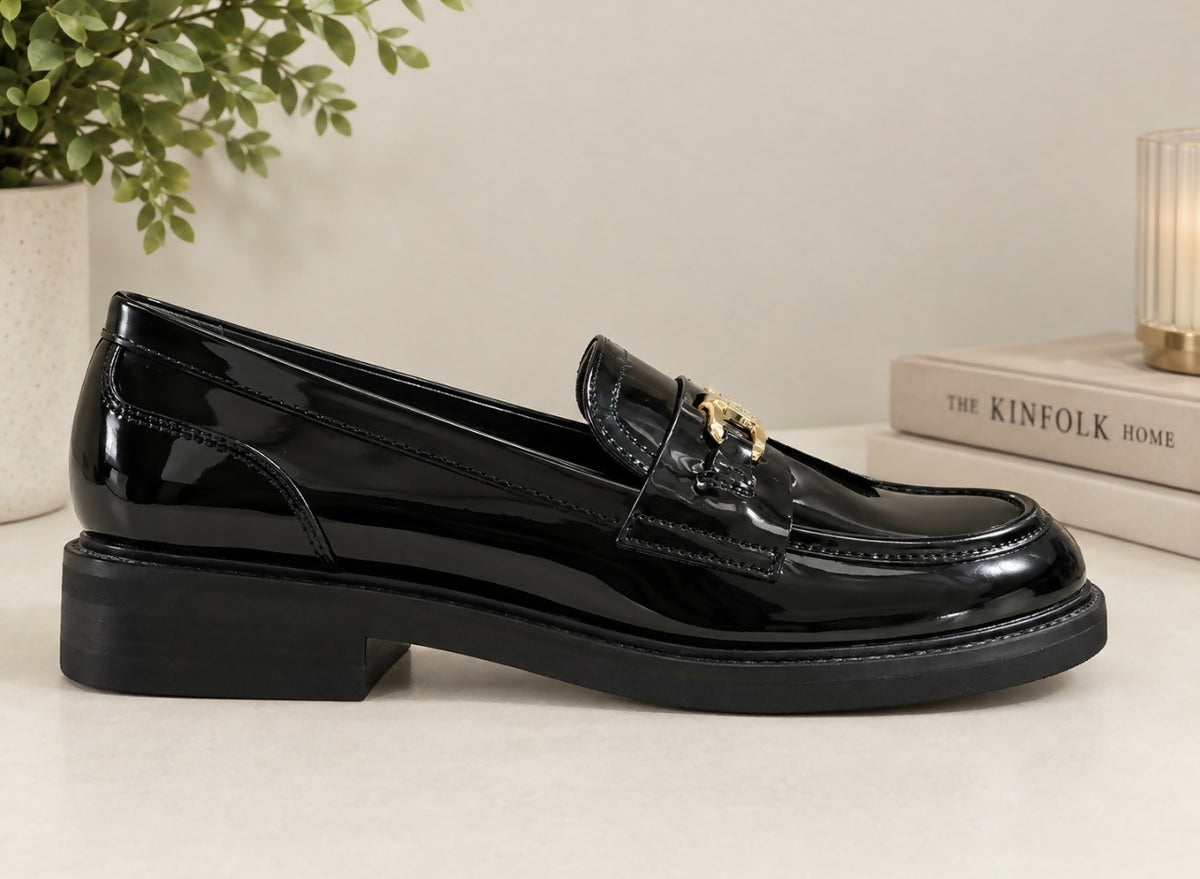 GBG Los Angeles Black Loafers