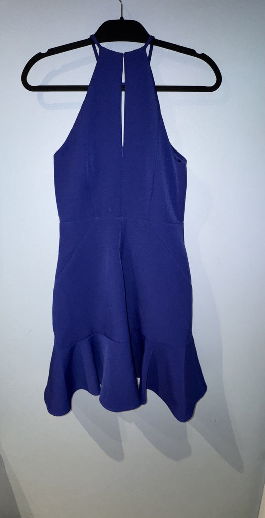 Blue cocktail dress