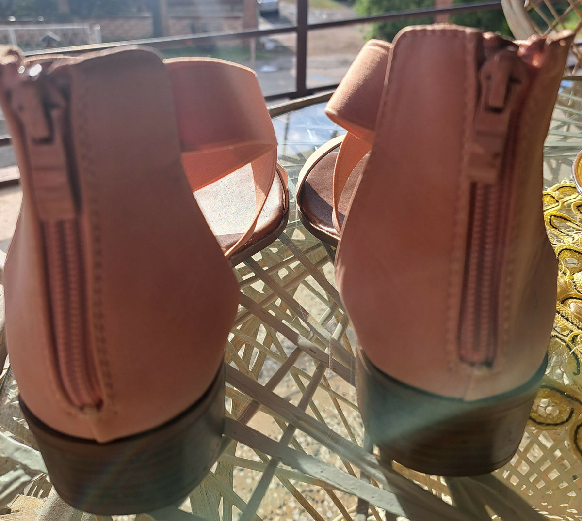 Top Moda Block Heel Sandal