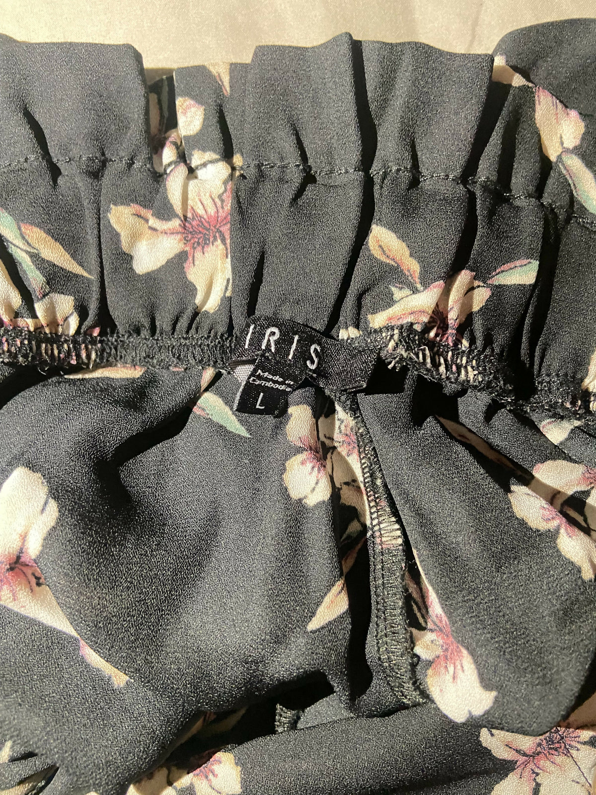 Floral Iris Skort