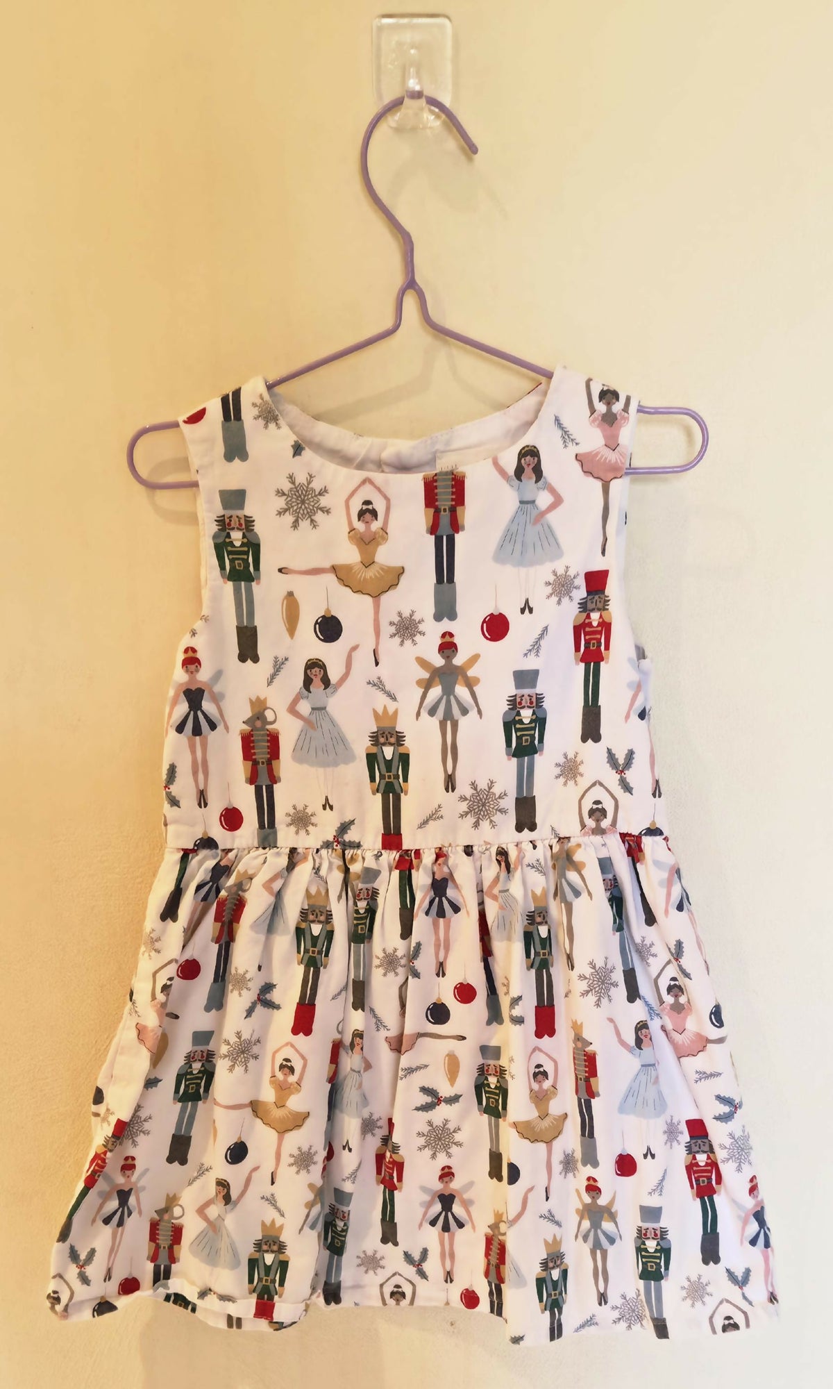 Carter's Toddler Organic Cotton Dress in Holiday Nutcracker