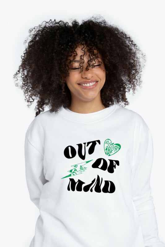 "Out Of Mind" Graphic Sweater
