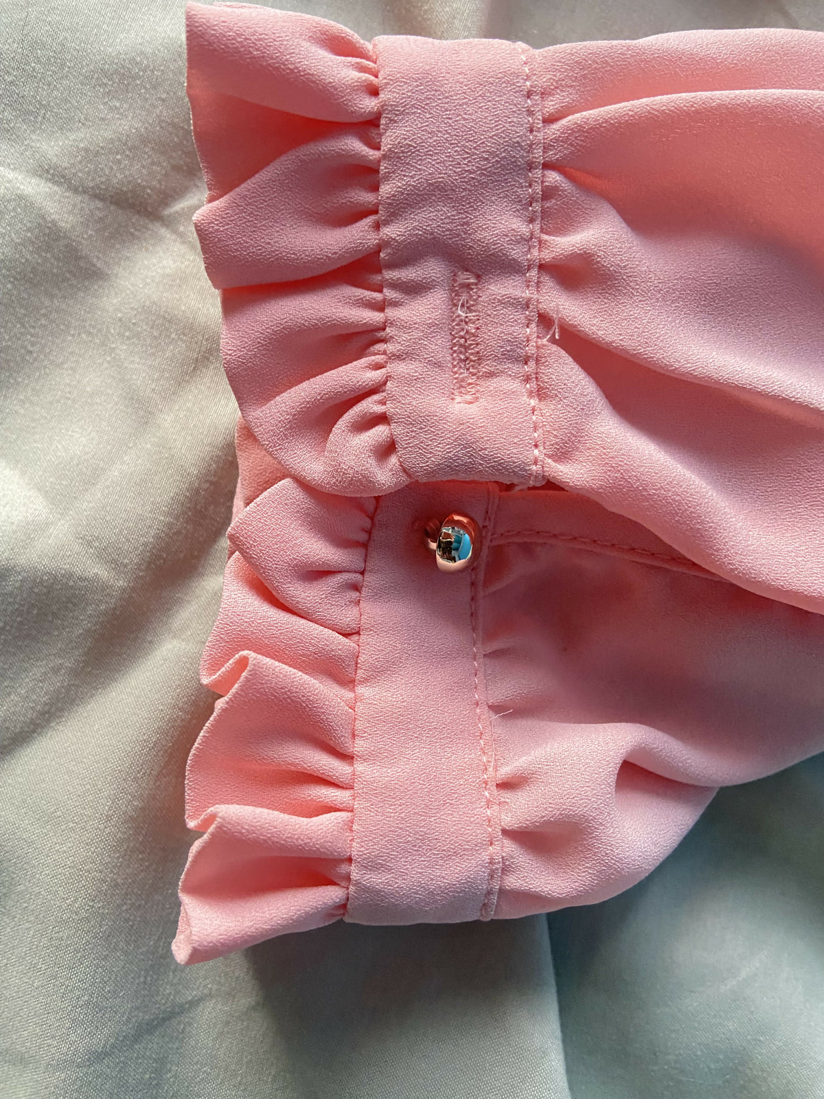 Peach J&K Blouse