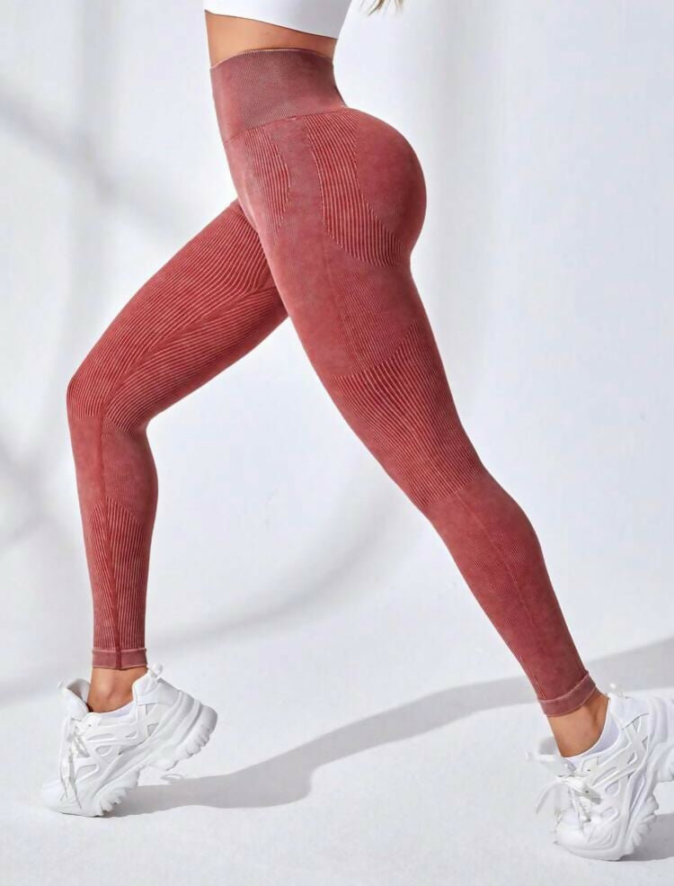 Matte Burgandy Leggings
