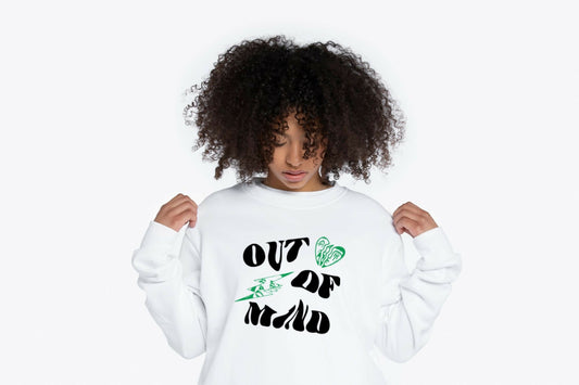 "Out Of Mind" Graphic Sweater