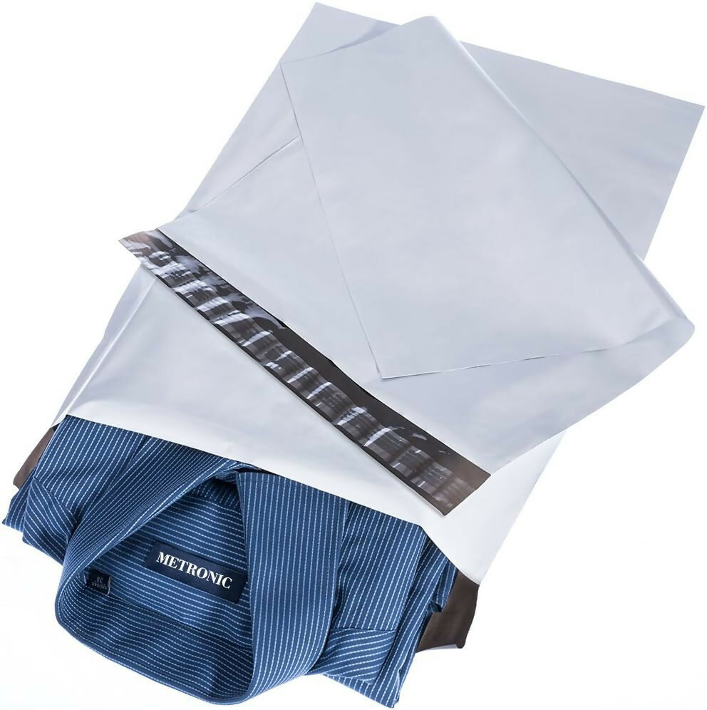 White Poly Mailers 10x13 in
