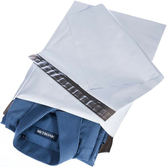 White Poly Mailers 10x13 in
