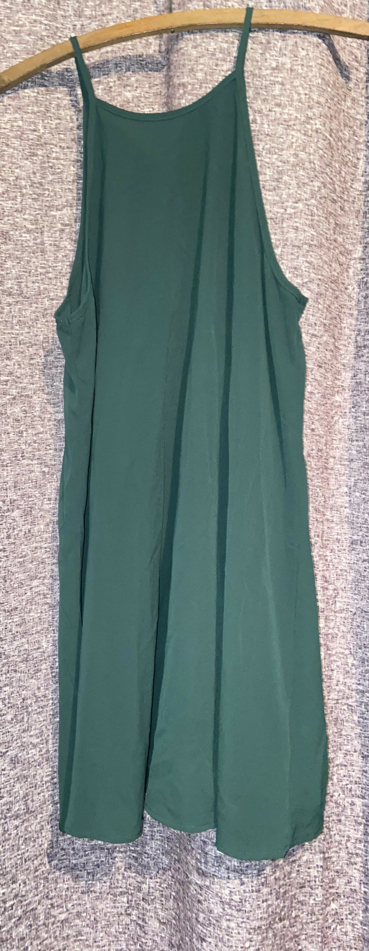 Casual Dark Green Dress