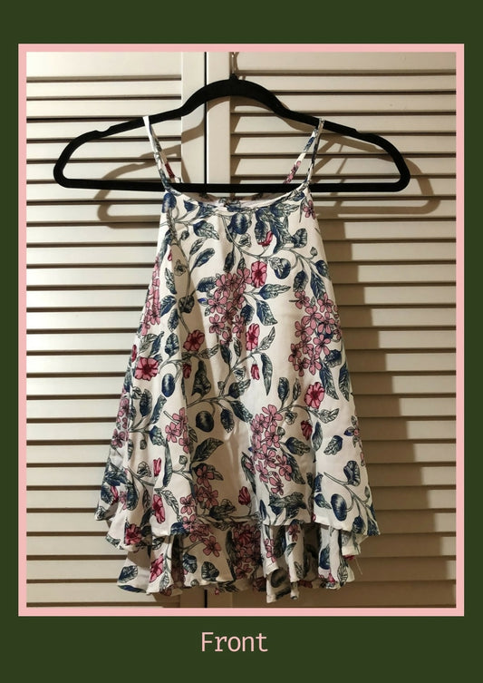 Floral camisole top