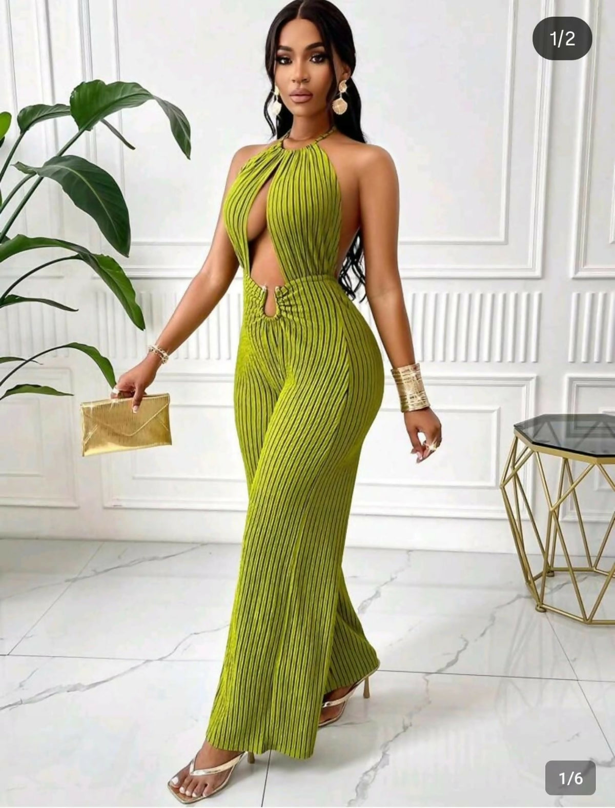 AIJ AMARILO JUMPSUIT