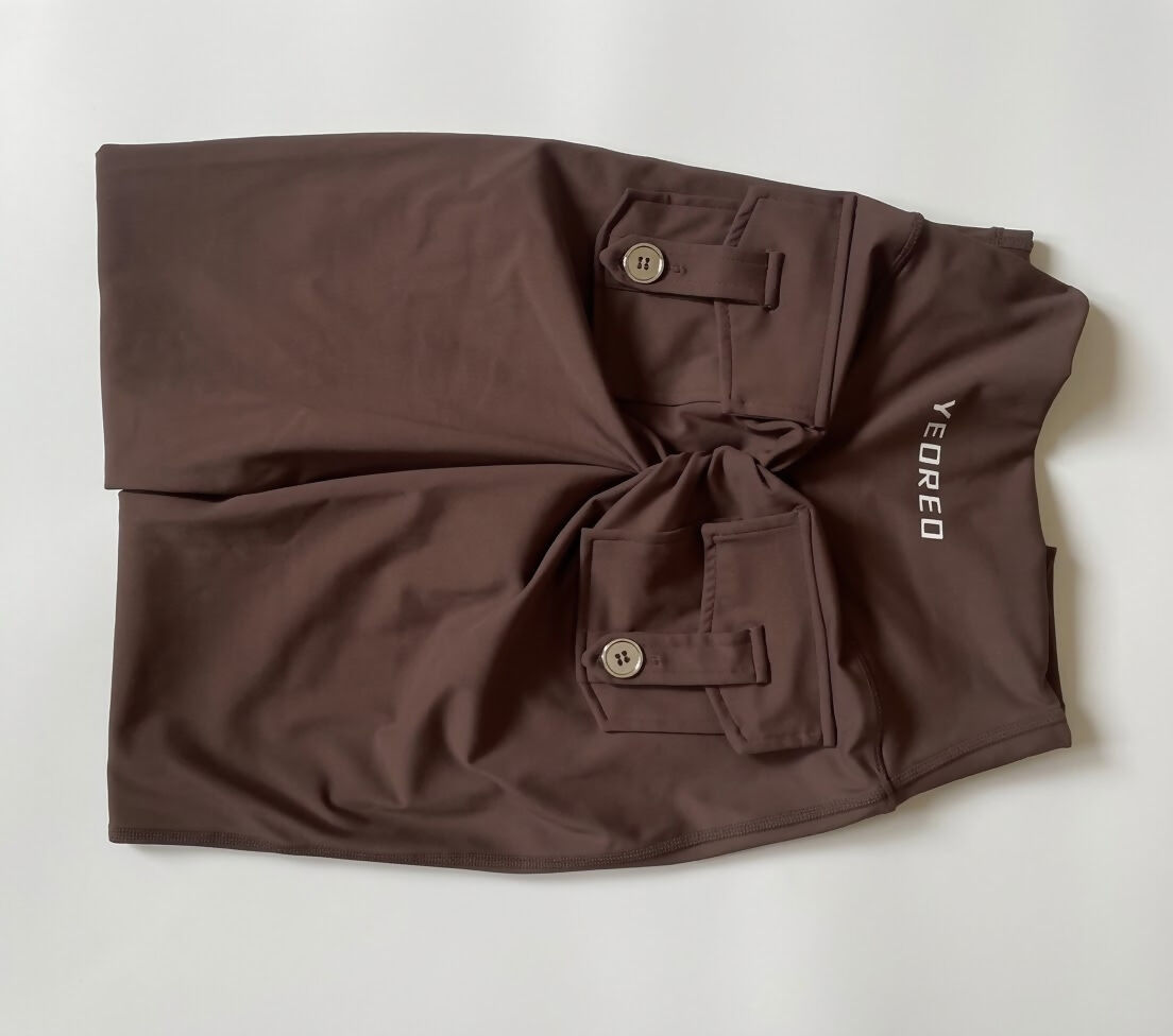 YEOREO CoreFlex Leggings with Pockets & V Waist