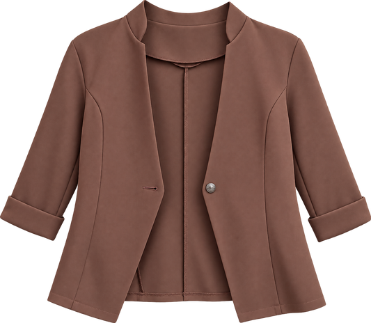 Shein brown blazer