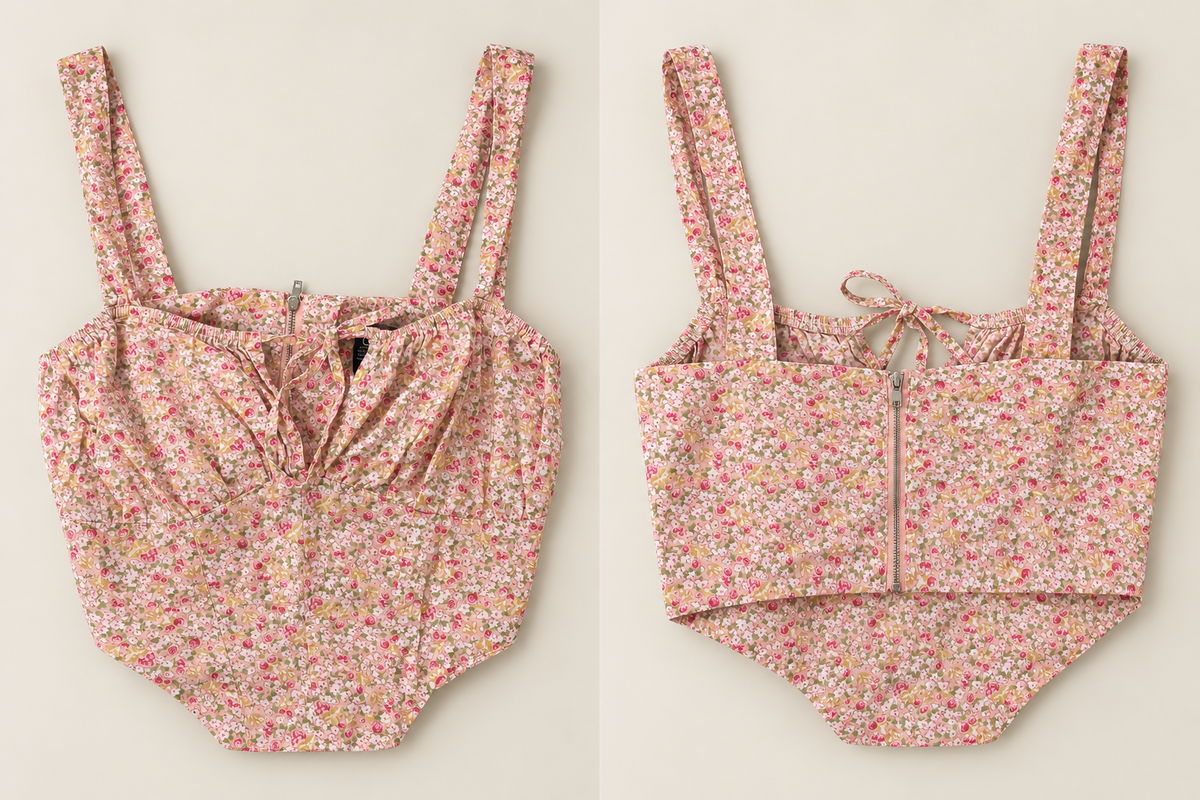 Toska Floral Corset Top