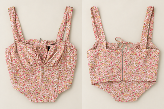Toska Floral Corset Top
