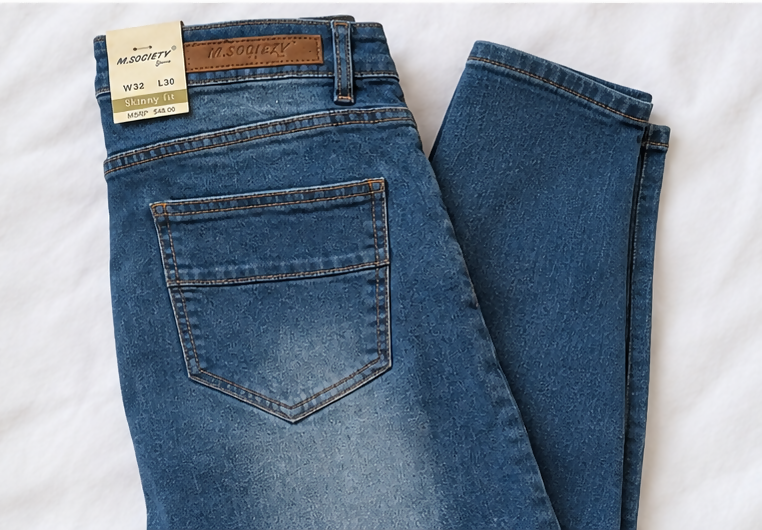 M Society Men Skinny Fit Jeans