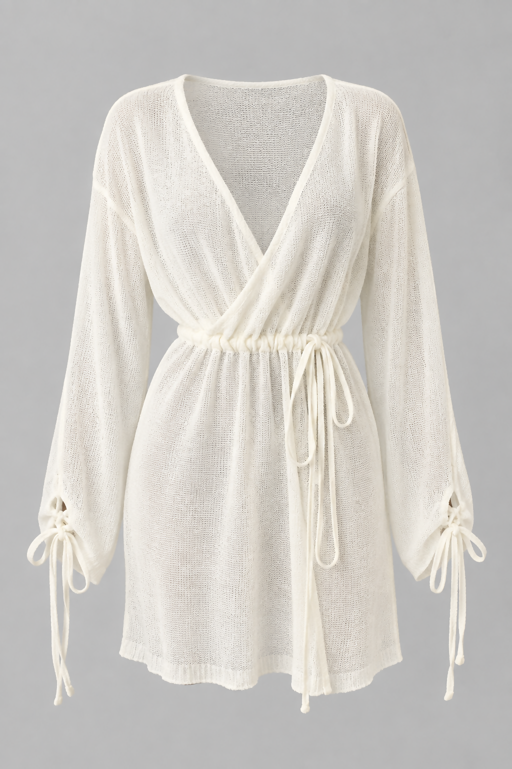 Knit dress cover up