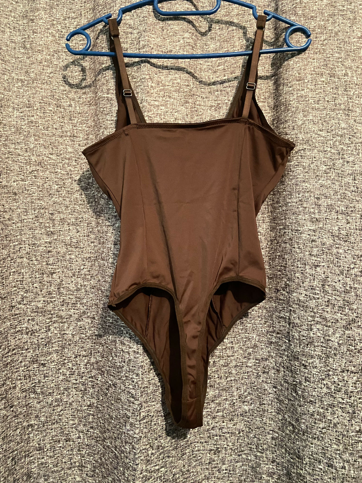 Brown Bustier Bodysuit