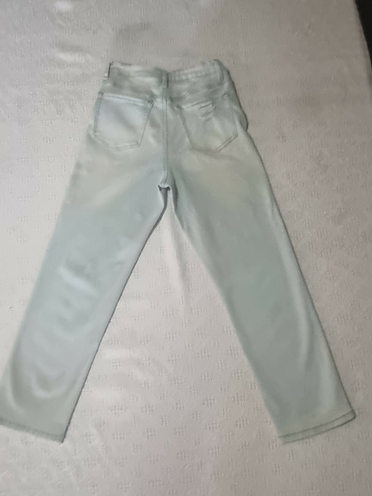 Papaya High Waist Distressed Jeans