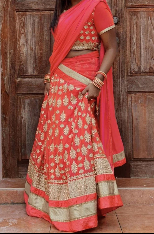 Pink Lehenga