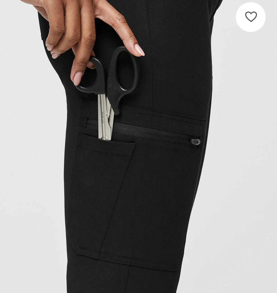 Yola High-Rise Slim Scrub Pants