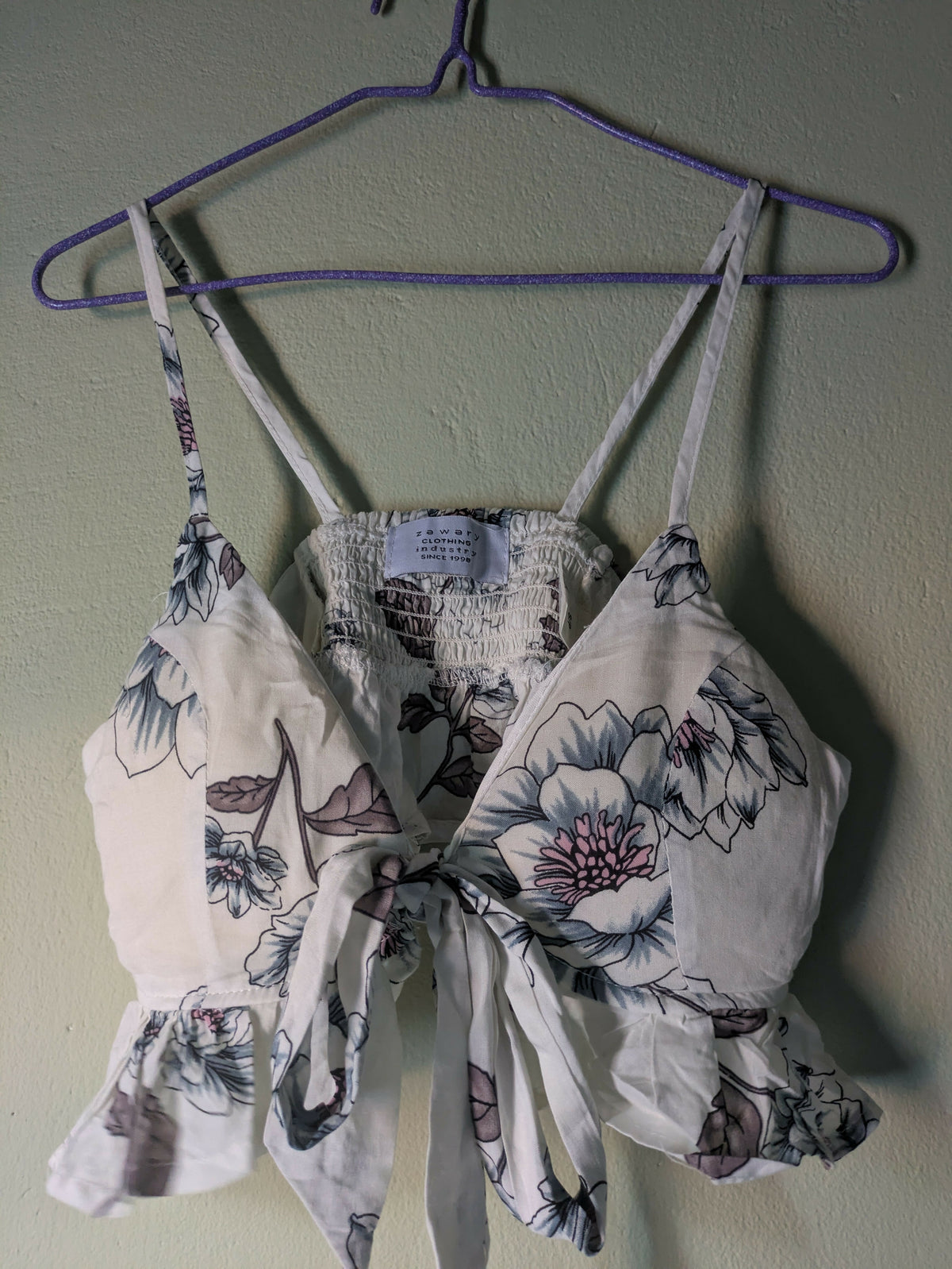 Tie Front Bralette Top