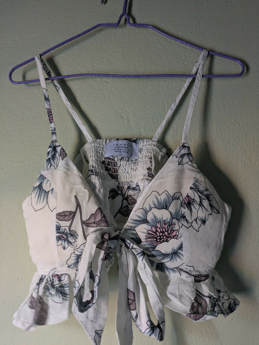 Tie Front Bralette Top