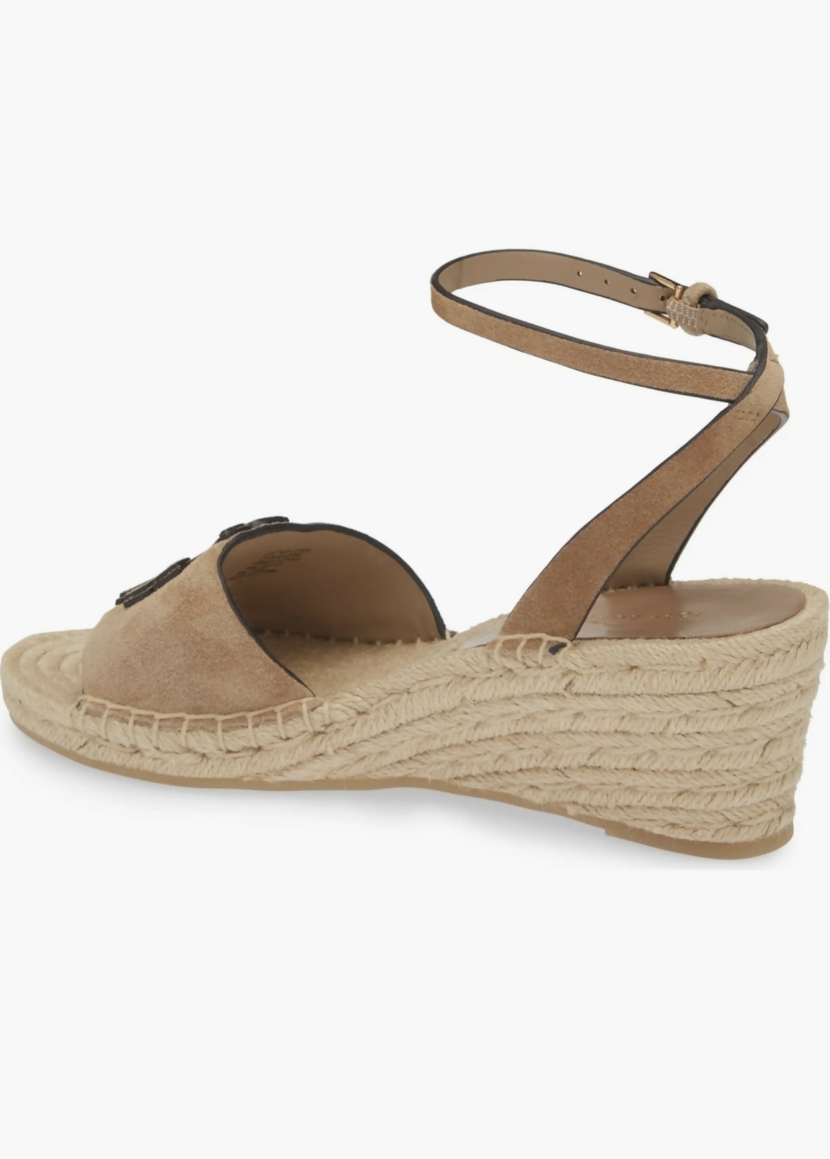 Tory Burch Ines Ankle Strap Espadrille Platform Wedge Sandal