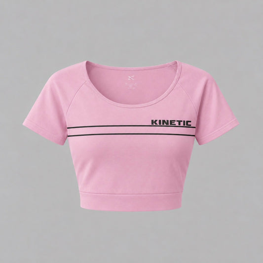 Women’s cropped active Tee