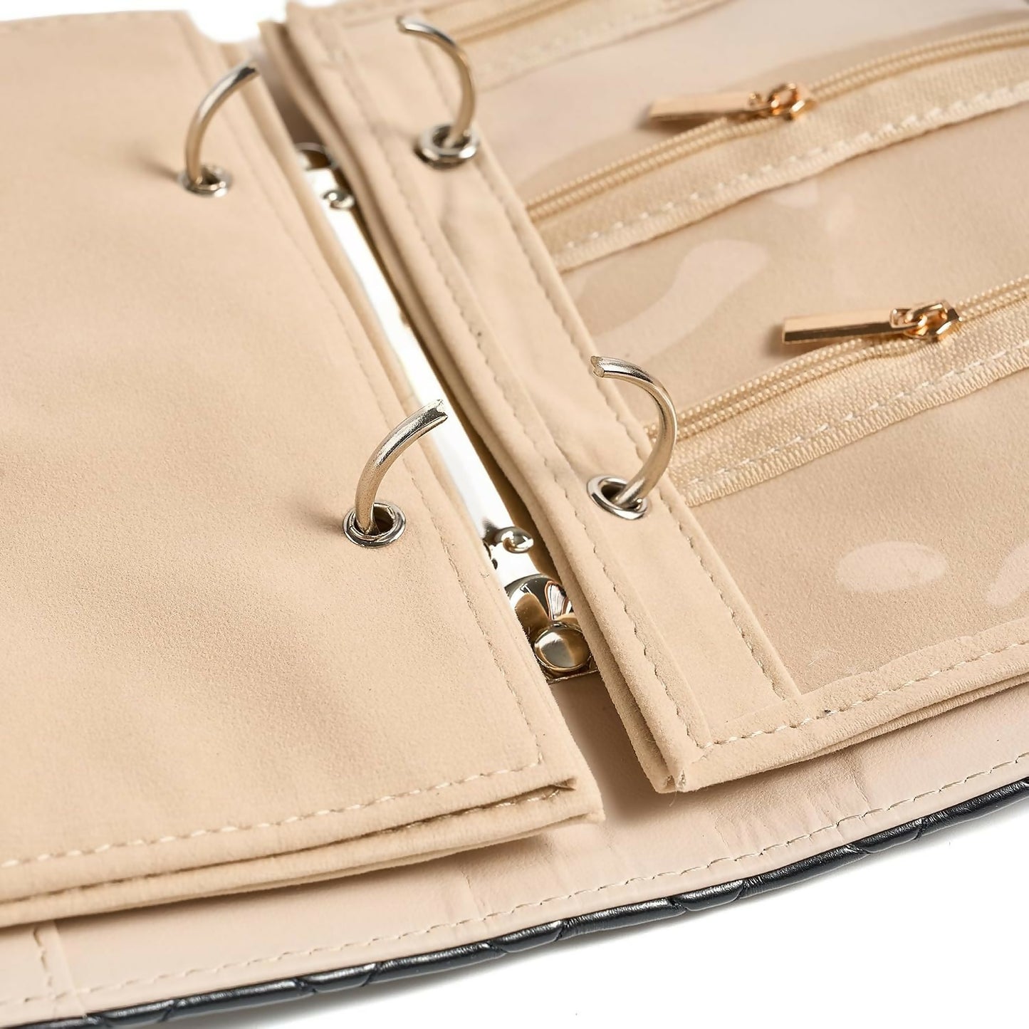 Travel Jewelry Storage Book Binder Jewelry Organizer